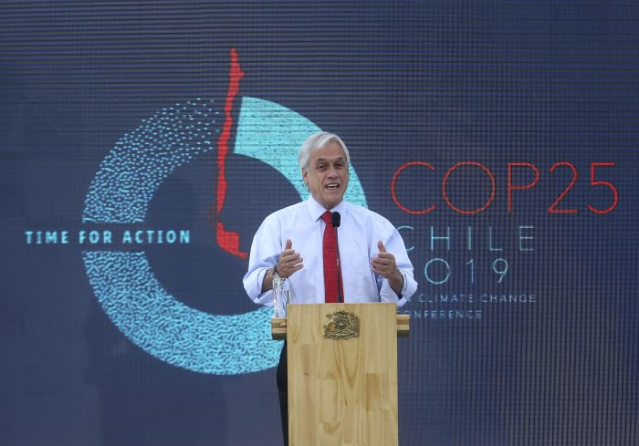 Piñera sobre la COP25: 