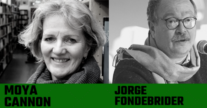 Recital de poesía bilingüe con poeta irlandesa Moya Cannon y el traductor Jorge Fondebrider en Archivo Nacional Recital de poesía bilingüe con poeta irlandesa Moya Cannon y el traductor Jorge Fondebrider en Archivo Nacional