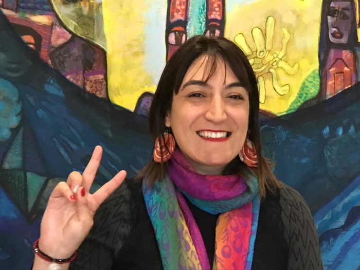 Katiuska Rojas, presidenta del colegio de Matronas y Matrones de la RM: “Nos formaron desde lo heteronormado” Katiuska Rojas, presidenta del colegio de Matronas y Matrones de la RM: “Nos formaron desde lo heteronormado”