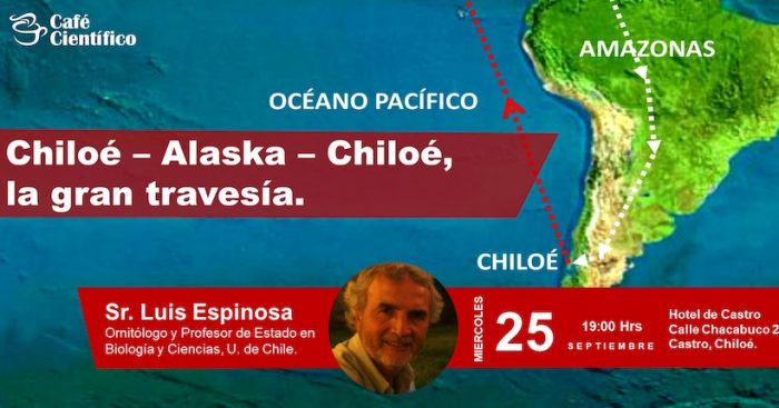 Café Científico Castro: Chiloé – Alaska – Chiloé, la gran travesía en Castro Café Científico Castro: Chiloé – Alaska – Chiloé, la gran travesía en Castro