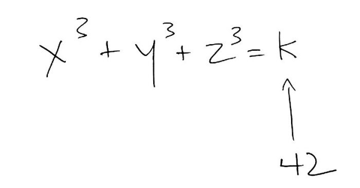 Enigma de la suma de tres cubos: matemáticos encuentran la solución final después de 65 años Enigma de la suma de tres cubos: matemáticos encuentran la solución final después de 65 años