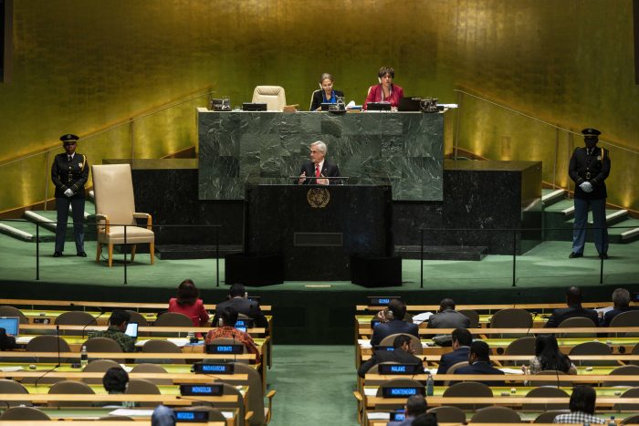 Discurso medioambiental de Piñera de la ONU genera duras críticas por falta de acciones concretas en Chile Discurso medioambiental de Piñera de la ONU genera duras críticas por falta de acciones concretas en Chile