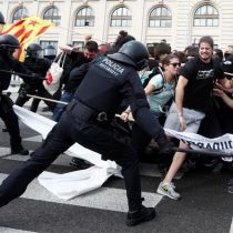 Comienza huelga general en Barcelona con bloqueo a la Sagrada Familia