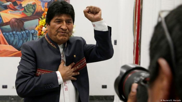 Evo Morales reelecto presidente de Bolivia pese a denuncias de fraude Evo Morales reelecto presidente de Bolivia pese a denuncias de fraude