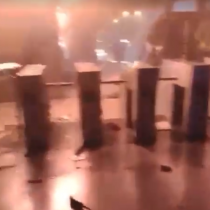 El desesperado relato de un conductor de Metro atrapado en una estación en llamas: 