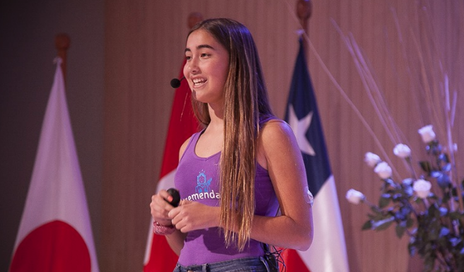 La adolescente chilena que concientiza sobre el cambio climático