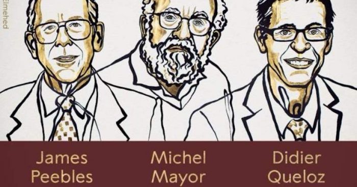 Nobel de Física 2019: astrofísicos ganan el premio por sus estudios sobre los exoplanetas y la evolución del universo Nobel de Física 2019: astrofísicos ganan el premio por sus estudios sobre los exoplanetas y la evolución del universo
