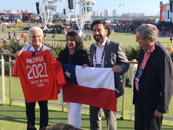 Chile tendrá su primera edición del Rock in Río en 2021 Chile tendrá su primera edición del Rock in Río en 2021