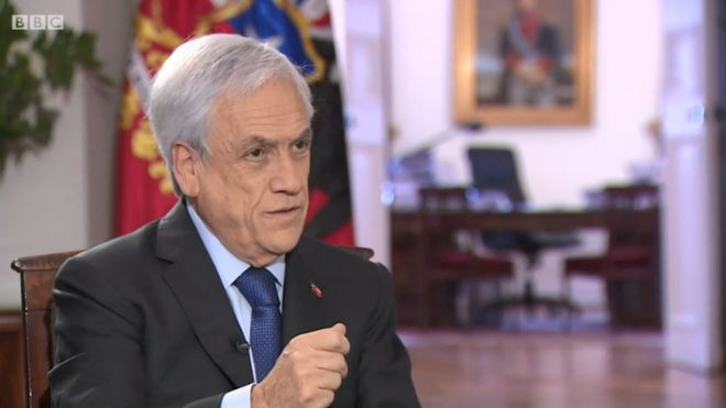 Piñera en entrevista con la BBC: “Soy parte (del problema), asumo mi responsabilidad, pero no soy el único” Piñera en entrevista con la BBC: