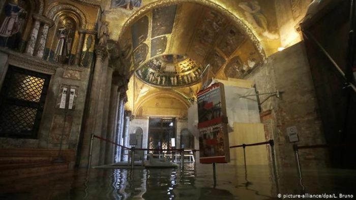 Inundación en Venecia: murales y frescos en peligro Inundación en Venecia: murales y frescos en peligro