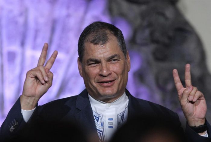 Rafael Correa: “Tengo más juicios penales que Al Capone, Pinochet y el Chapo Guzmán juntos” Rafael Correa: