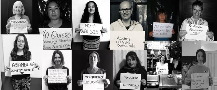 “Yo mujer quiero”: la acción social que retrata mujeres expondrá imágenes con sus demandas en el centro de Santiago “Yo mujer quiero”: la acción social que retrata mujeres expondrá imágenes con sus demandas en el centro de Santiago