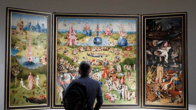 Museo del Prado: los mensajes escondidos en “El jardín de las delicias” de El Bosco, uno de los cuadros más enigmáticos de la pinacoteca madrileña Museo del Prado: los mensajes escondidos en “El jardín de las delicias” de El Bosco, uno de los cuadros más enigmáticos de la pinacoteca madrileña