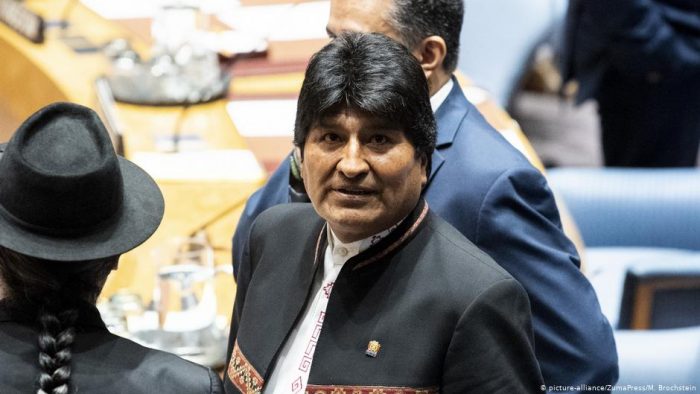 Bolivia: Gobierno divulga audio y acusa a Evo de «hacer terrorismo» Bolivia: Gobierno divulga audio y acusa a Evo de