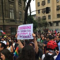 El feminismo se tomó las calles en nueva jornada de movilizaciones en el centro de Santiago