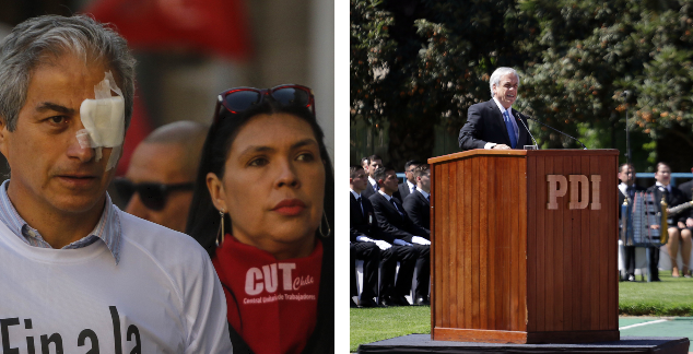 Mundos paralelos: Mientras Mesa de Unidad Social reitera que la solución a la crisis pasa por «escuchar a la ciudadanía», Piñera vuelve al discurso del «enemigo» interno Mundos paralelos: Mientras Mesa de Unidad Social reitera que la solución a la crisis pasa por