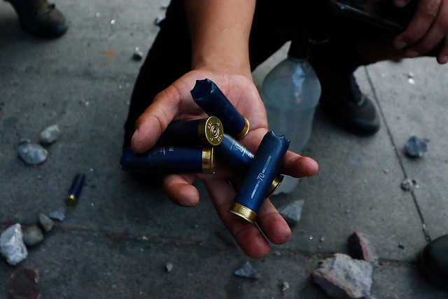 Estudio de la Universidad de Chile concluye que perdigones de Carabineros contienen plomo Estudio de la Universidad de Chile concluye que perdigones de Carabineros contienen plomo