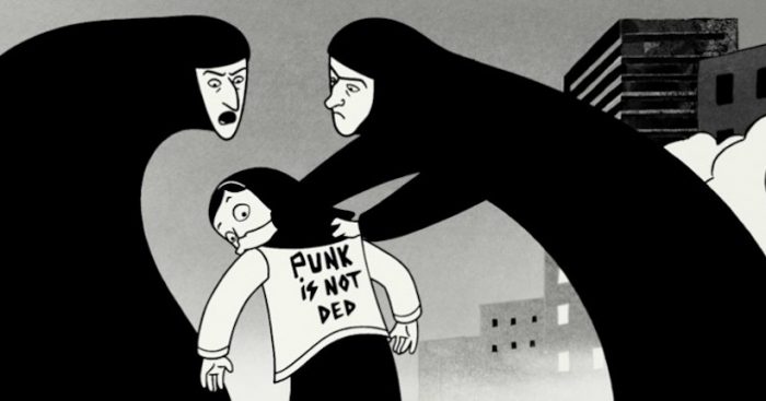 Película de animación “Persépolis” en Cine Arte Normandie Película de animación “Persépolis” en Cine Arte Normandie