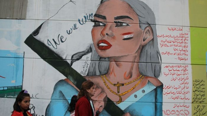 En fotos: las mujeres en Irak reivindican sus derechos pintando en los muros de Bagdad En fotos: las mujeres en Irak reivindican sus derechos pintando en los muros de Bagdad