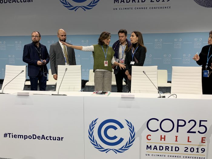 Secretario General de la ONU se reúne con ministra Carolina Schmidt y visitan instalaciones de la COP25 Secretario General de la ONU se reúne con ministra Carolina Schmidt y visitan instalaciones de la COP25