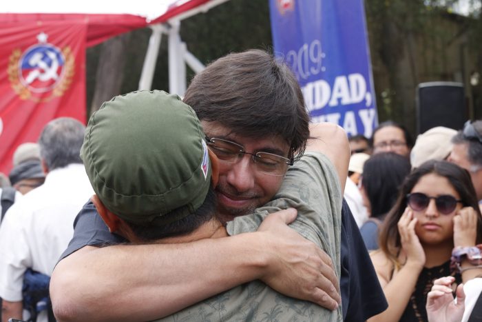 Por razones de seguridad, Partido Comunista no realizará la “Fiesta de los Abrazos” Por razones de seguridad, Partido Comunista no realizará la