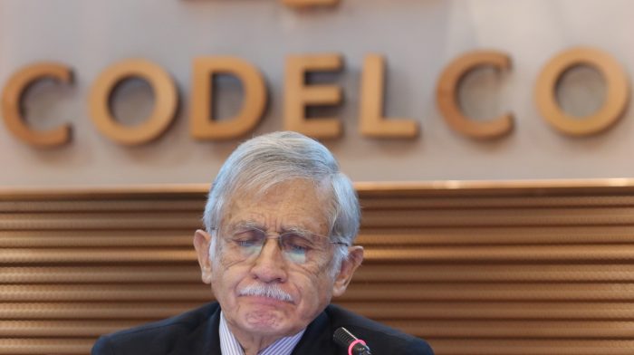 Codelco se querella contra expresidente Nelson Pizarro por tráfico de influencias Codelco se querella contra expresidente Nelson Pizarro por tráfico de influencias