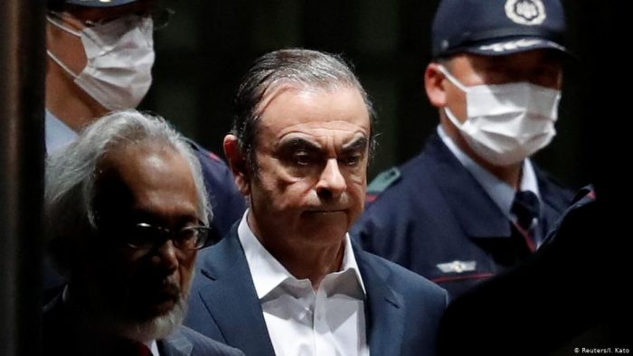 Exmagnate Carlos Ghosn se fuga de la justicia de Japón y huye a Beirut