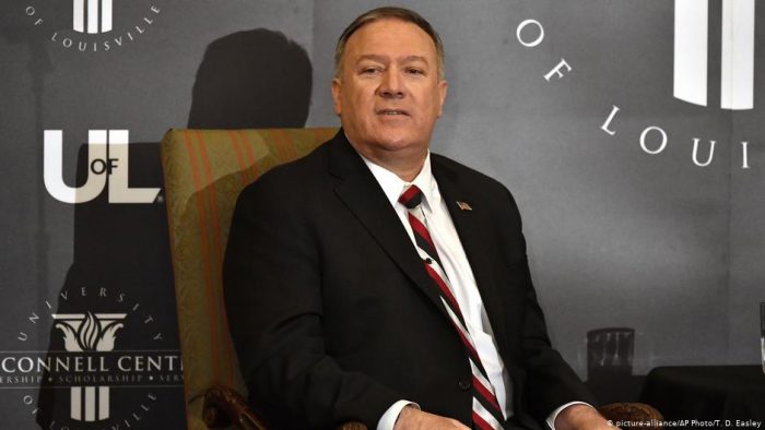 Pompeo: Usar fuerza militar en Venezuela tendría “riesgos” Pompeo: Usar fuerza militar en Venezuela tendría
