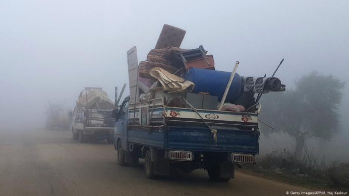 Más de 235.000 desplazados por bombardeos durante días de Navidad en Siria Más de 235.000 desplazados por bombardeos durante días de Navidad en Siria