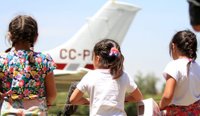 Niños del Sename cumplieron su sueño “navideño” de volar en avión Niños del Sename cumplieron su sueño “navideño” de volar en avión