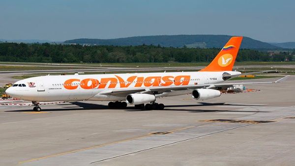 Conviasa: la aerolínea del gobierno de Maduro reactiva la ruta Caracas-Buenos Aires tras victoria de Fernández Conviasa: la aerolínea del gobierno de Maduro reactiva la ruta Caracas-Buenos Aires tras victoria de Fernández
