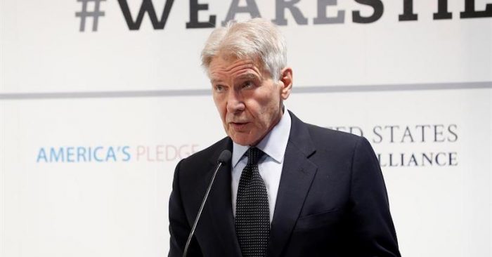 COP25: Harrison Ford acusa a Trump de “falta de coraje” para enfrentar la crisis climática COP25: Harrison Ford acusa a Trump de “falta de coraje” para enfrentar la crisis climática