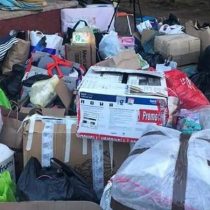 Carabineros saca parte a personas que realizaban acto benéfico para Valparaíso