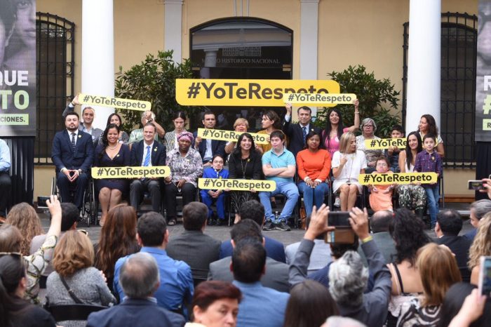 “Yo te respeto”: Gobierno lanza segunda edición de Consulta Ciudadana de Discriminación “Yo te respeto”: Gobierno lanza segunda edición de Consulta Ciudadana de Discriminación