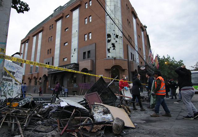 Mantienen prisión preventiva para los acusados de incendiar el Hotel Principado Mantienen prisión preventiva para los acusados de incendiar el Hotel Principado