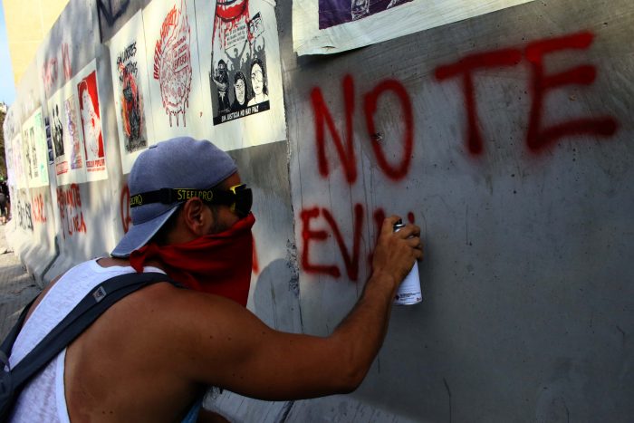 Nuevo viernes de protesta ciudadana e incidentes en el sector de Plaza Italia Nuevo viernes de protesta ciudadana e incidentes en el sector de Plaza Italia