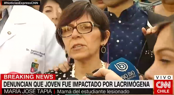 Mamá de Diego Lastra al Presidente Piñera: «Por favor basta. Escuche a los jóvenes, escuche al pueblo» Mamá de Diego Lastra al Presidente Piñera: