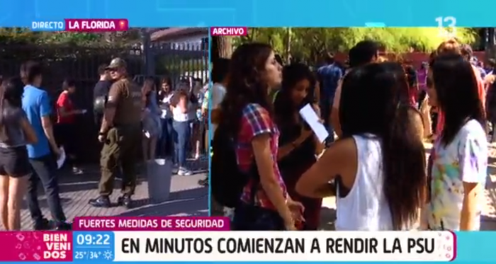 Apoderado acusa que a su hija le prohibieron ingresar con toallas higiénicas a rendir la PSU por las “medidas de seguridad” Apoderado acusa que a su hija le prohibieron ingresar con toallas higiénicas a rendir la PSU por las “medidas de seguridad”