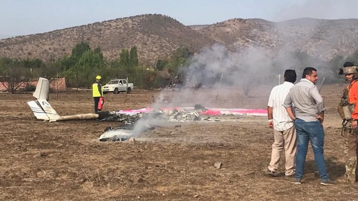Dos personas mueren tras accidente de avioneta en Colina Dos personas mueren tras accidente de avioneta en Colina