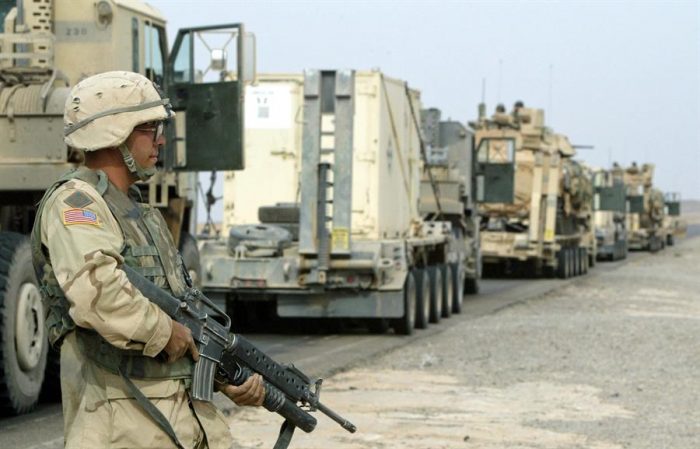 Dos cohetes impactan cerca de la embajada de Estados Unidos en Bagdad Dos cohetes impactan cerca de la embajada de Estados Unidos en Bagdad