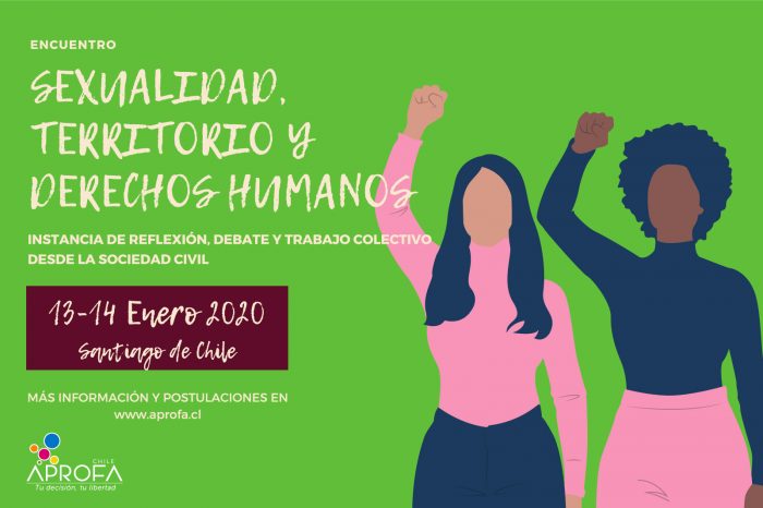 Encuentro “Sexualidad, Territorio y Derechos Humanos” instruirá a chilenas/os sobre sus derechos sexuales y reproductivos Encuentro “Sexualidad, Territorio y Derechos Humanos” instruirá a chilenas/os sobre sus derechos sexuales y reproductivos