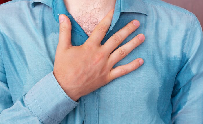 Hiperhidrosis: el problema de transpirar más de lo que el organismo necesita Hiperhidrosis: el problema de transpirar más de lo que el organismo necesita