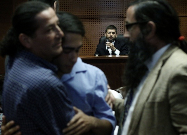 Magistrados preocupados por las “funas” a Daniel Urrutia y Karen Atala: “Es inaceptable que los jueces sean blanco de amenazas” Magistrados preocupados por las “funas” a Daniel Urrutia y Karen Atala: “Es inaceptable que los jueces sean blanco de amenazas”