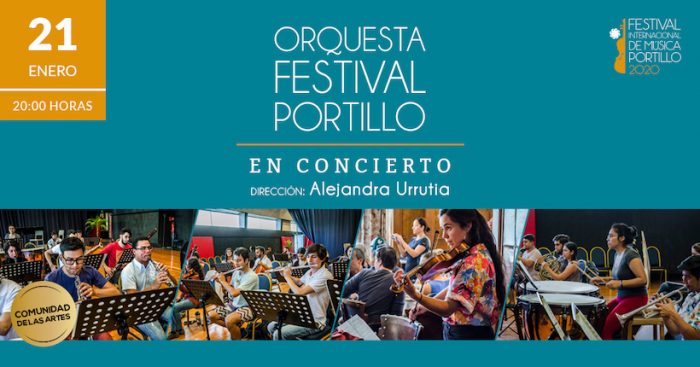 Concierto Orquesta Festival Portillo con dirección de Alejandra Urrutia en Teatro Nescafé de las Artes Concierto Orquesta Festival Portillo con dirección de Alejandra Urrutia en Teatro Nescafé de las Artes