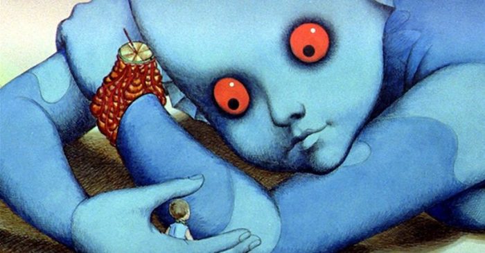Película «Planeta Salvaje» de René Laloux en Cine Arte Normandie Película «Planeta Salvaje» de René Laloux en Cine Arte Normandie