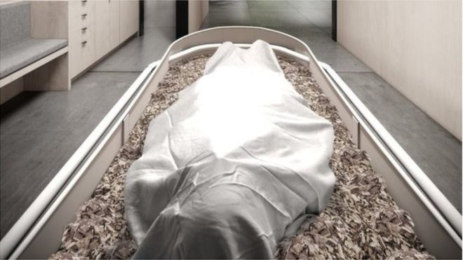 “Compost humano”: la empresa que ofrece transformar a los seres queridos en abono orgánico después de muertos