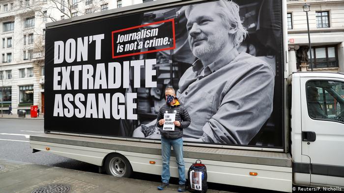 Comienza juicio de extradición de Assange a Estados Unidos Comienza juicio de extradición de Assange a Estados Unidos