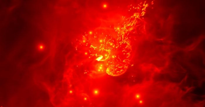 Simulación prueba que existe un disco de gas en torno al agujero negro en el centro de nuestra galaxia Simulación prueba que existe un disco de gas en torno al agujero negro en el centro de nuestra galaxia