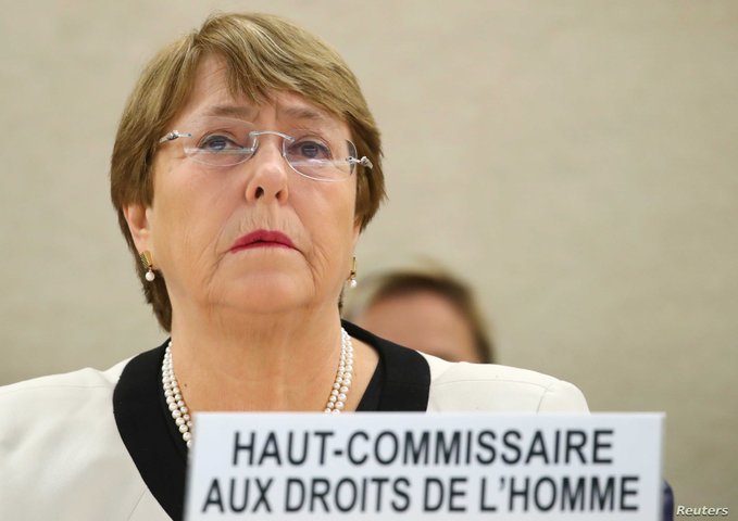 Bachelet abre los fuegos desde la ONU y subraya que en Chile existe “la necesidad de garantizar responsabilidades en las violaciones a los DD.HH.”