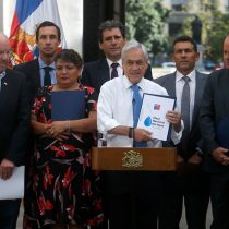 Mesa Nacional del Agua presenta a Piñera plan de soluciones para enfrentar la escasez hídrica
